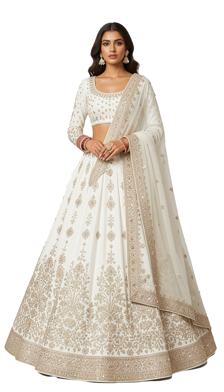 RIYA BANERJEE — Burgundy Brocade
